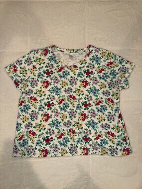 Kim Rogers floral top